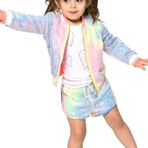 GIRLS Sequin Track Set